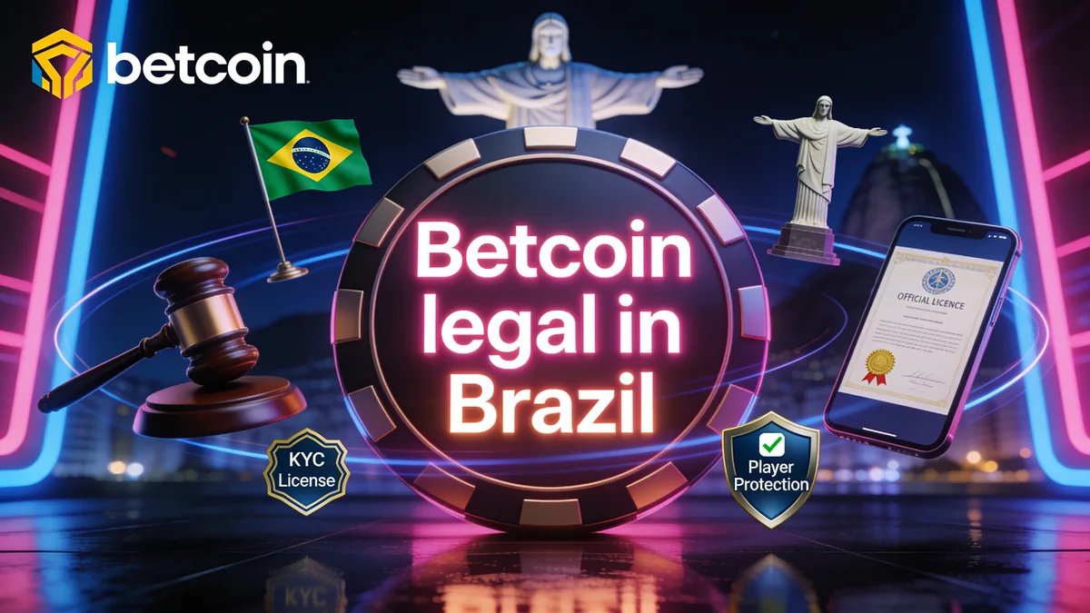 A Betcoin é Legal e Segura no Brasil?: guia de betcoin para jogadores no Brasil